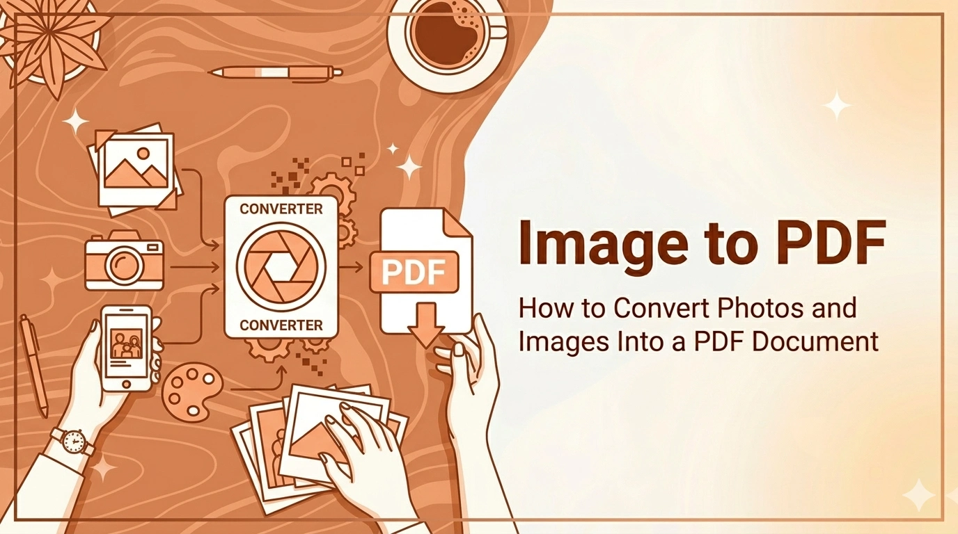 Image to PDF: How to Convert Photos and Images Into a PDF Document