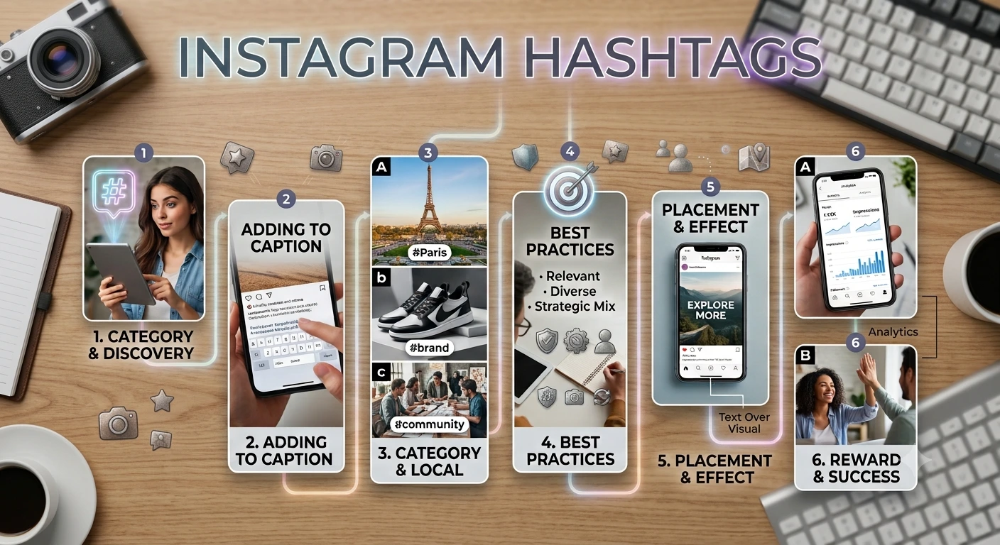 How to Use Instagram Hashtags Properly When You Only Get Five